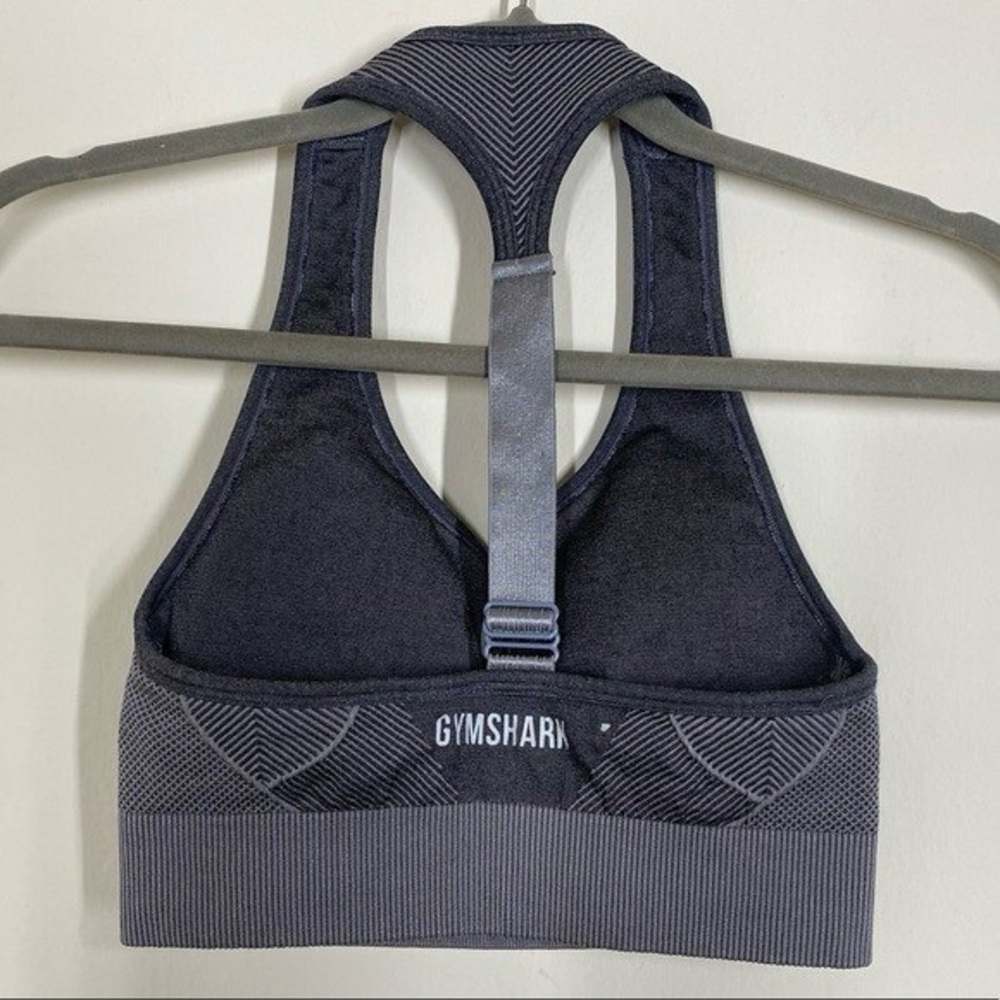 Gymshark Charcoal Sports Bra